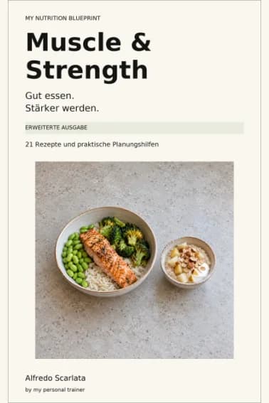 Muscle & Strength – Cover der deutschen PDF-Ausgabe