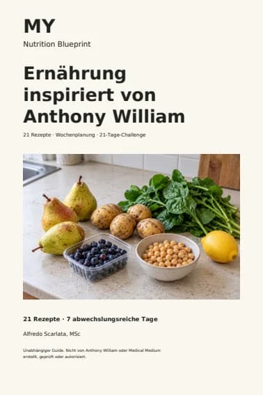 Pflanzenbasierte Inspiration – Cover der deutschen PDF-Ausgabe