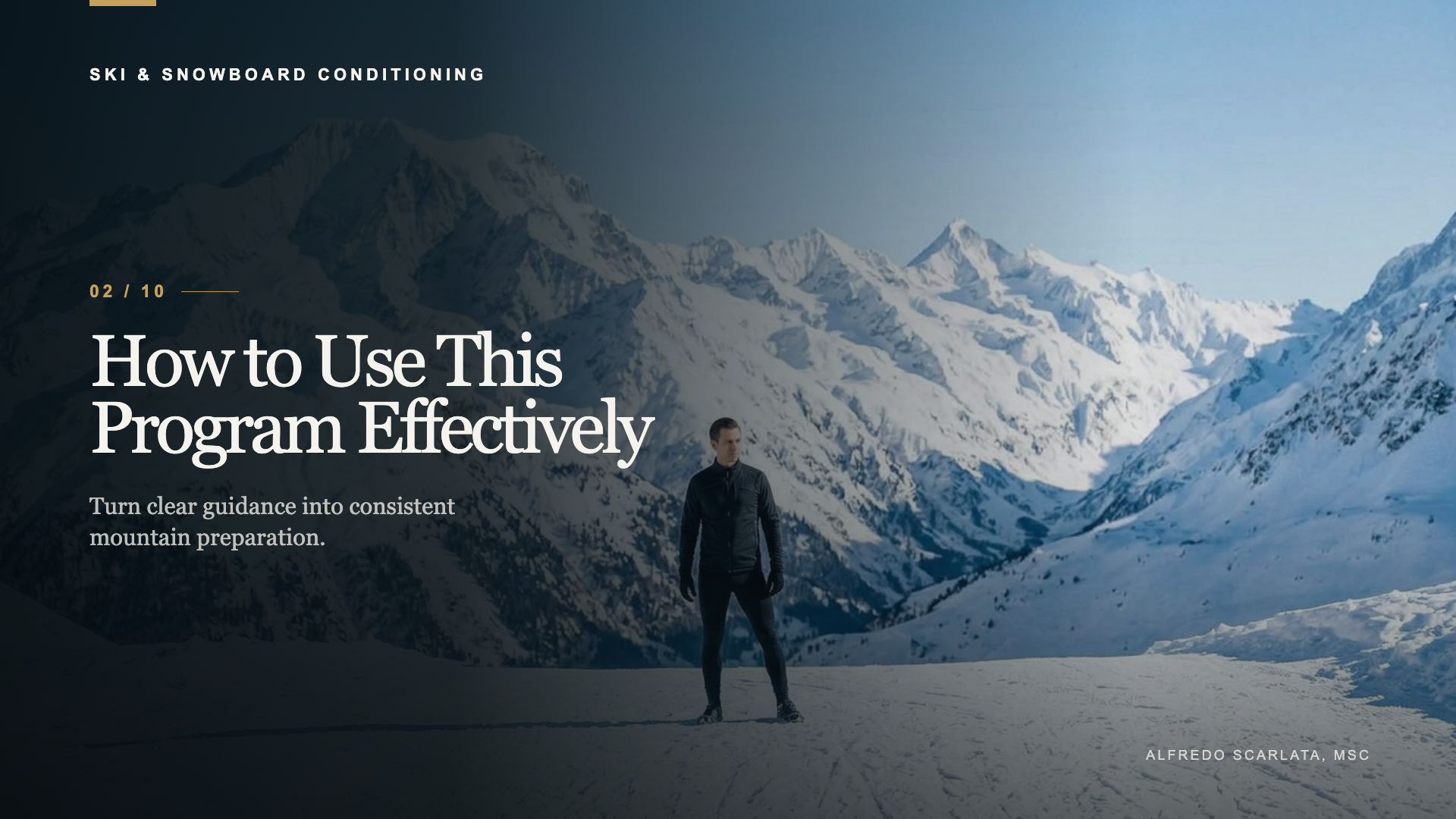 How to Use This Program Effectively course lesson cover