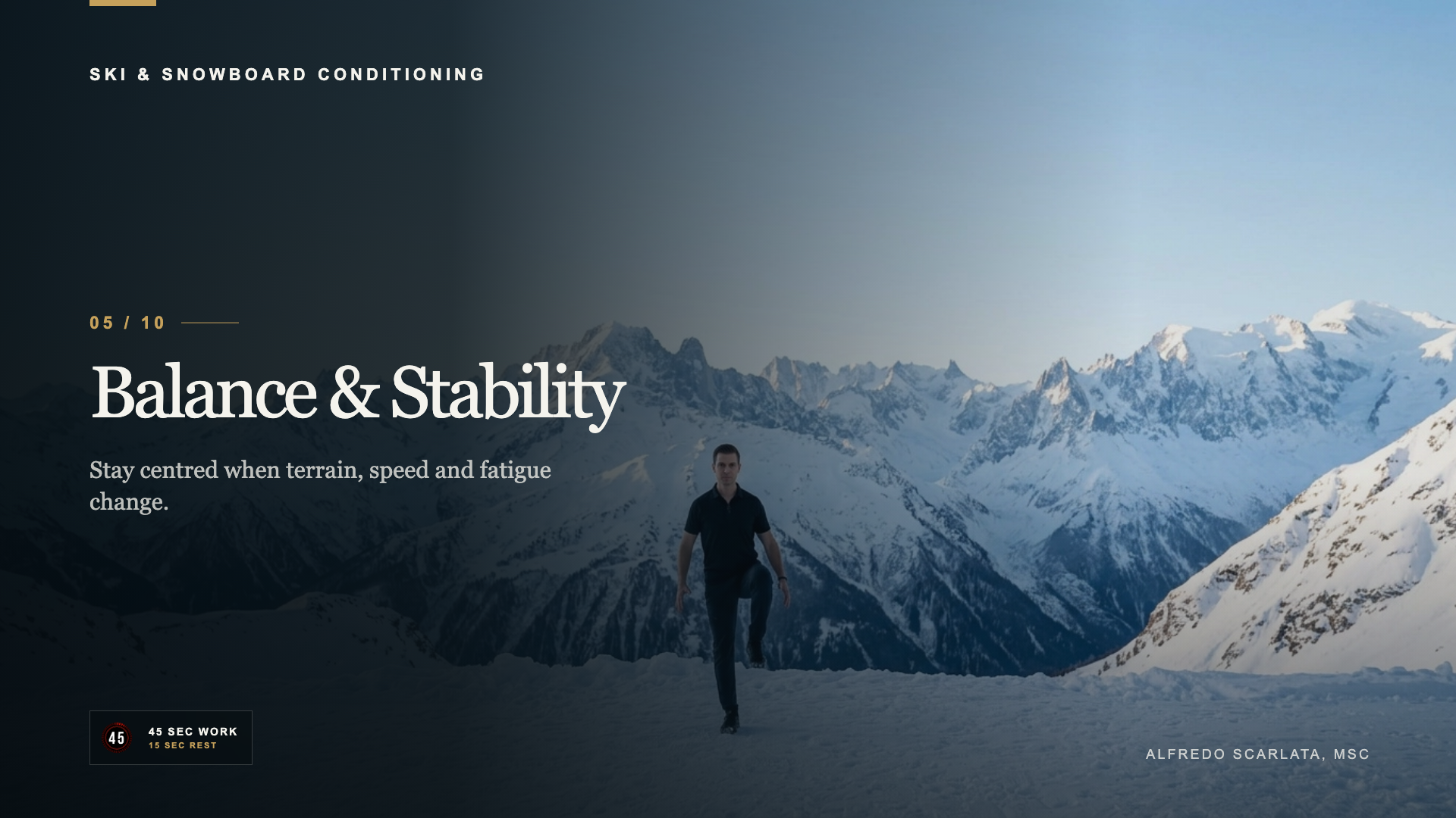 Balance and Stability course lesson cover